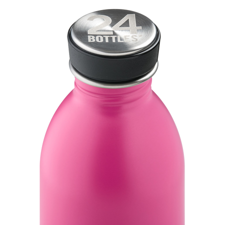 24Bottles Edelstahlflasche Be Urban, Be Green Edition 0,5 Liter Passion Pink