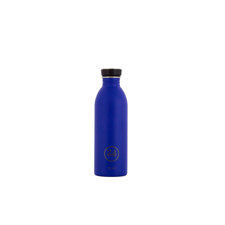 24Bottles Edelstahlflasche Be Urban, Be Green Edition 0,5 Liter Gold Blue