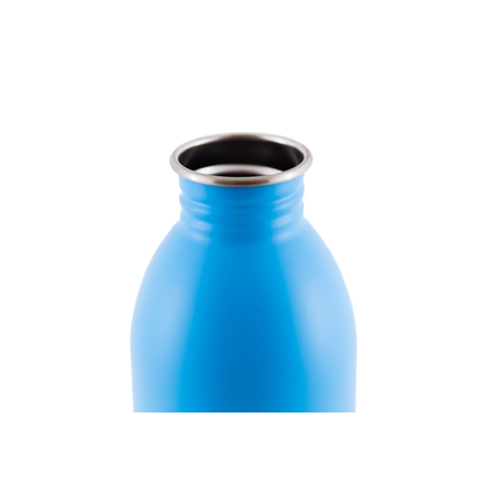 24Bottles Edelstahlflasche Be Urban, Be Green Edition 0,5 Liter Lagon Blue