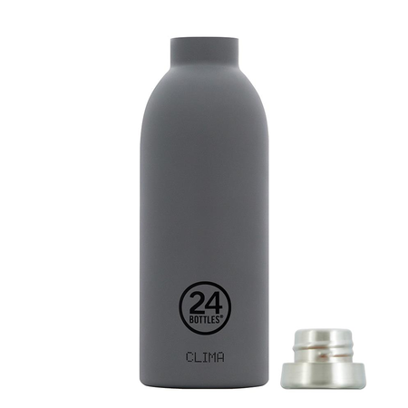 24Bottles Clima-Bottle Edelstahltrinkflasche 0,5 Liter Formal Grey