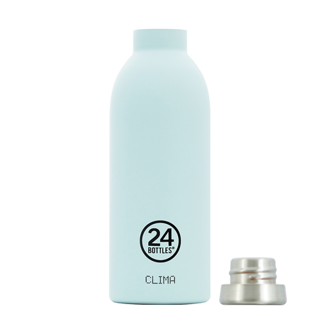 24Bottles Clima-Bottle Edelstahltrinkflasche 0,5 Liter Cloud Blue