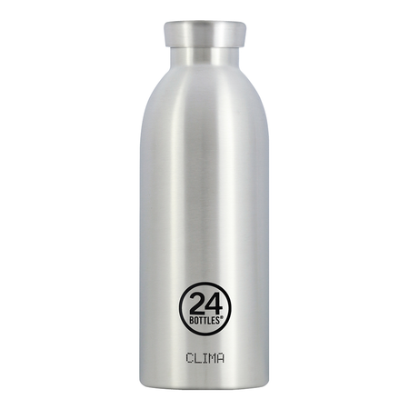 24Bottles Clima-Bottle Edelstahltrinkflasche 0,5 Liter Steel